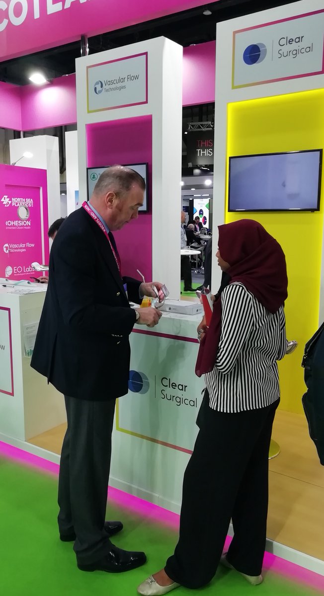 ClearSurgical's tweet photo. Please come &amp; visit us on our last day at Arab Health, we are in the Scottish Pavilion, Hall 2 - Stand F5. We look forward to seeing you #ScotlandIsNow  #ArabHealth2020 #Dubai #ScottishBusiness https://t.co/djzcUeWPog