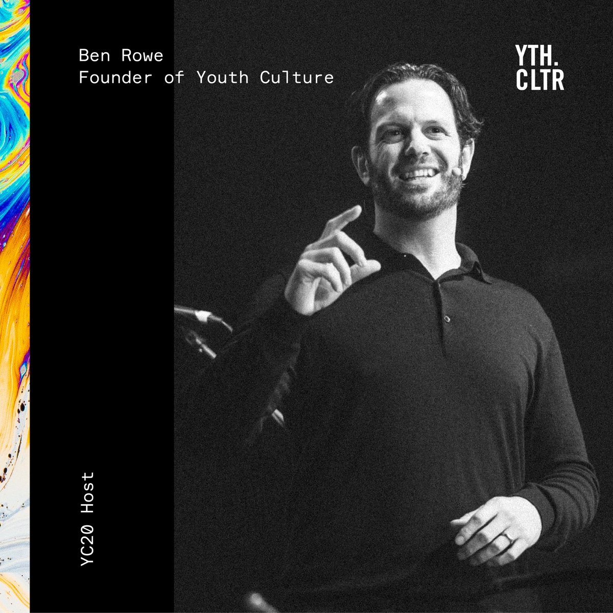 yth_cltr's tweet photo. Ben Rowe: Founder of Youth Culture will be hosting #YC20 and helping facilitate the practical discussion elements of the day, enabling delegates to unlock the key things for them to take away from the day. #christianevent #o2indigo #youthwork #churchleader https://t.co/IDdcDNtyhb