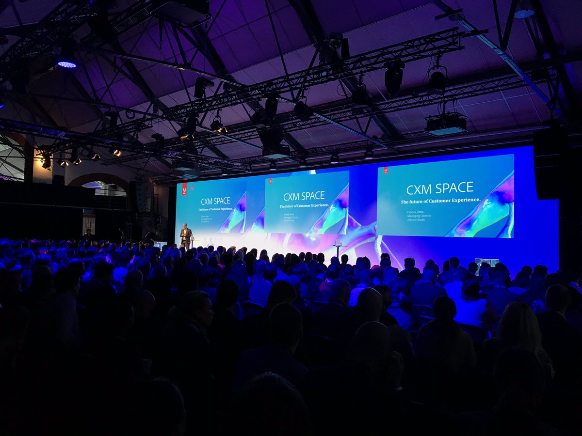 icikzone's tweet image. Our MD Franck Attia kicks off the #CXMSpace sharing about the importance of providing great customer experience. Packed agenda ahead! #AdobeLife