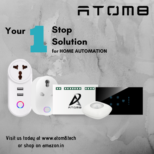 Atom8SmartHome's tweet photo. Your home takes care of itself now with ATOM8 🏡
Avoid multiple apps. One place to control it all.
#atom8 #smartHome #homeAutomation #oneStopSolution #affordable #retrofits #reliable #madeinIndia #bangaloreStartup https://t.co/6LpDWfC97i