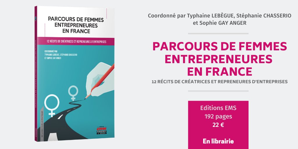 editionsEMS's tweet photo. 🆕 "Parcours de femmes entrepreneures en France" vient de paraître ! À travers 12 récits retraçant des parcours d’entrepreneures, cet ouvrage rend compte de la diversité des chemins qui mènent les #femmes à l’#entrepreneuriat.
👉 https://t.co/ioLCdmUIw0 https://t.co/Fcf3MP6PWT