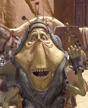 broken podracer Guyi could probably fill up this thread of Guys with just cantina patrons and pod racers tbh. anyway, this guy somehow gets his podracer destroyed without even crossing the starting line because hes a moron