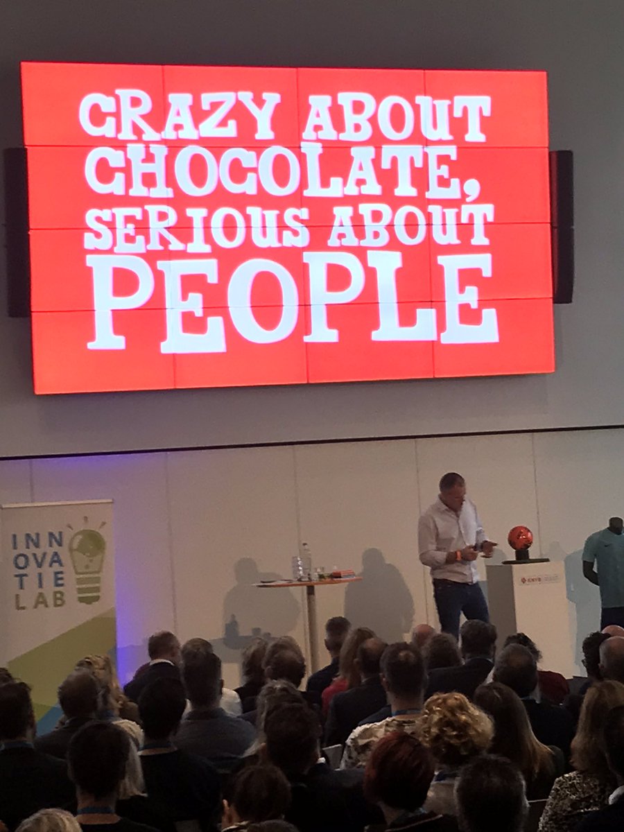 Volop inspiratie tijdens #innovatielab door <a href="/Ynzo/">Ynzo van Zanten</a> over @TonyChocolonely Missie gedreven organisatie met prachtige voorbeelden van hoe je innoveert. <a href="/Aedesnet/">Aedes.nl</a>
