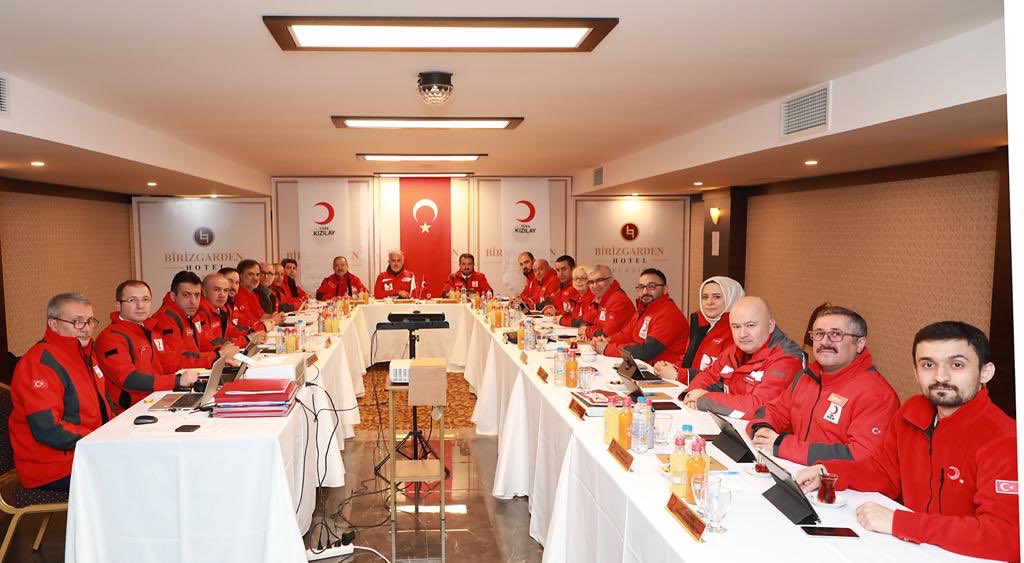 Türk Kızılay Yönetim ve Denetim Kurulu, olağan toplantısı için Elazığ’da bir araya geldi.
