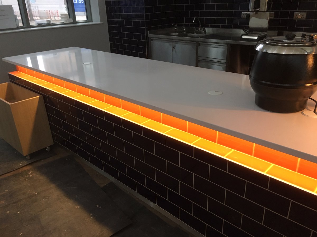 Completed Tiling Works at The Battersea Dogs and Cats home, this was fully tiled and grouted in 2 days! #thursdaymotivation