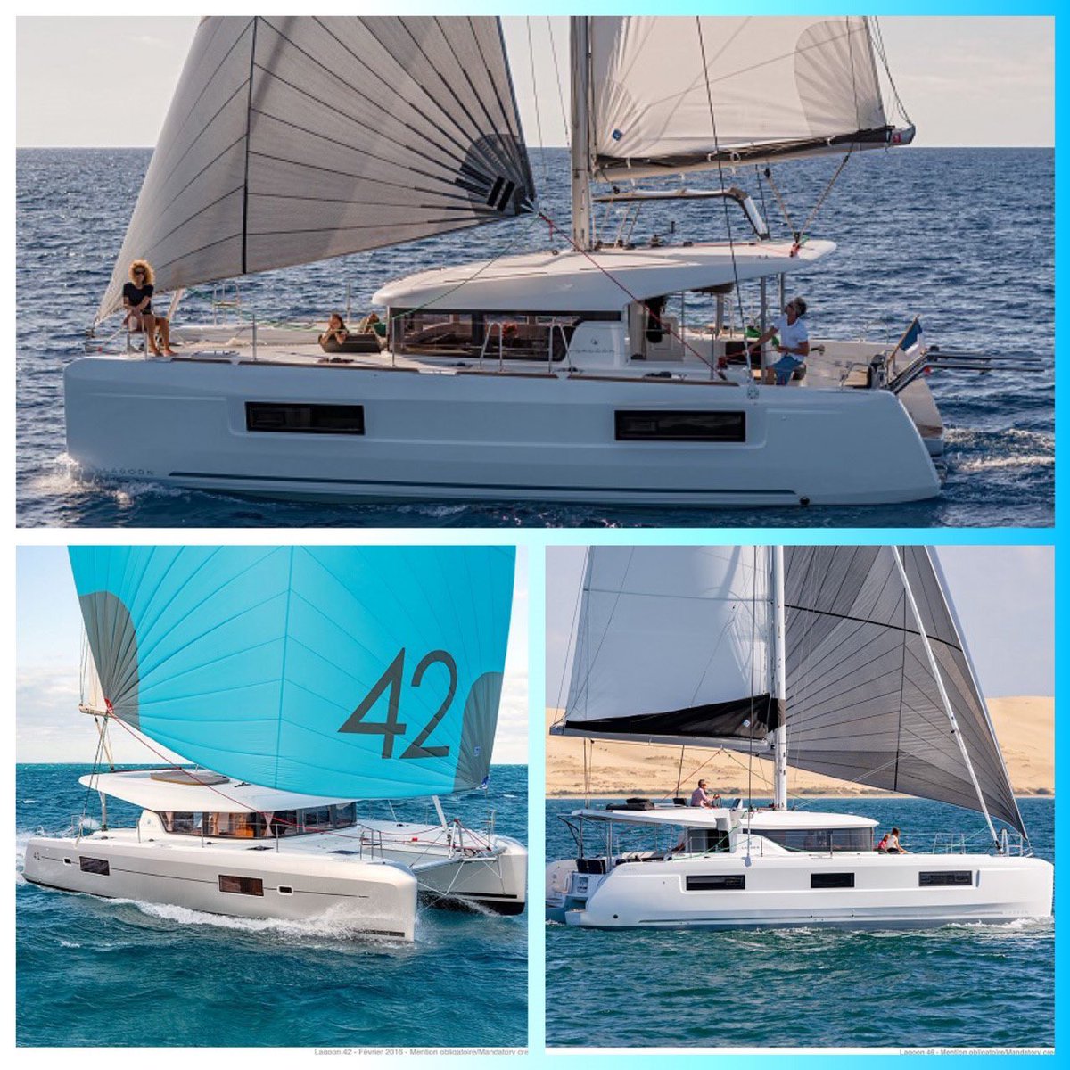 Catamarans Lagoon 40, 42 et 46 : dernières disponibilités pour l’été 2020!
Possibilité stationnement, entretien et programme de gestion-location.
Contactez-nous dès à présent! #brisemarineyachting #lagooncatamarans #lagooncatamaran #lagoon #lagoon40 #lagoon42 #lagoon46