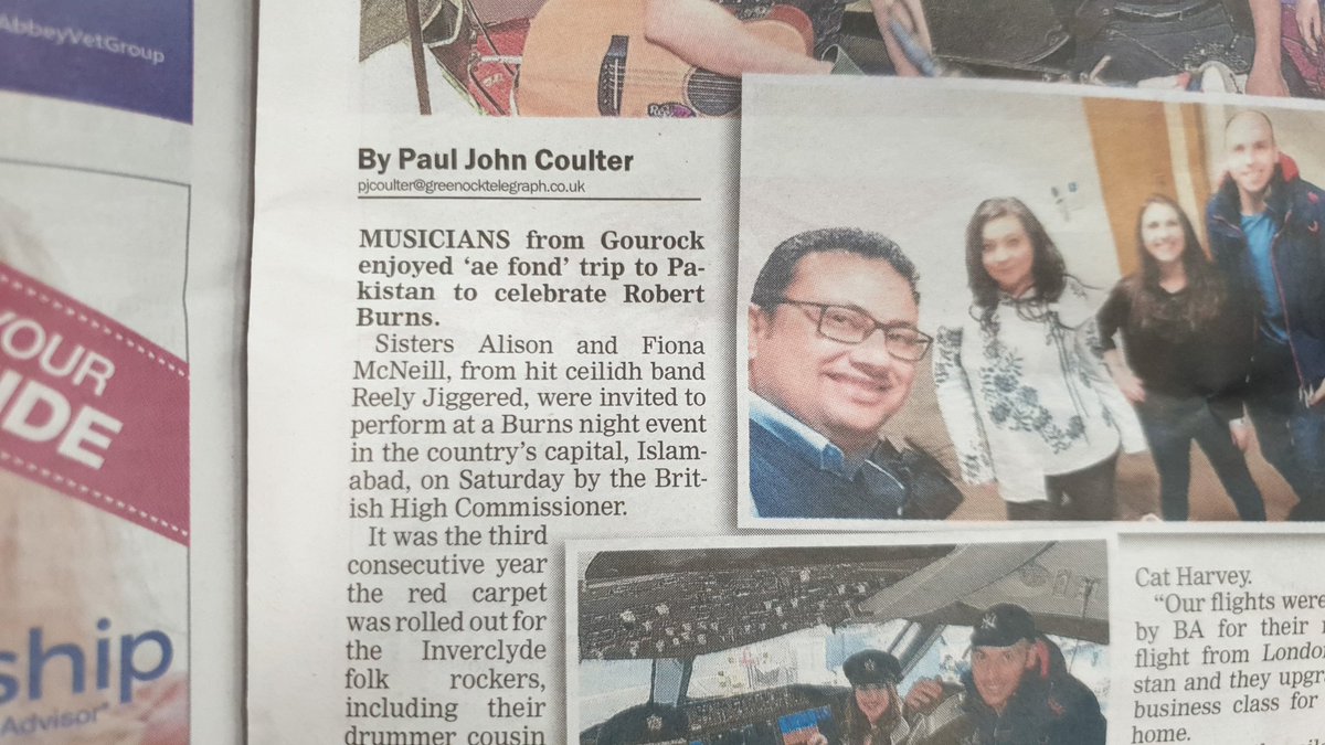 SamofLeeds's tweet photo. Congratulations to @greenocktele for the greatest Robert Burns story intro ever! Worthy of the bard himself! Marvellous. #readnewspapers #burnsnight https://t.co/3Hst8IXXzz