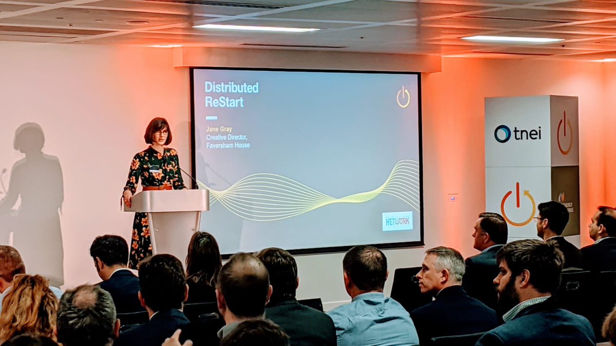 neso_energy's tweet image. Great to be kicking off our #DistributedReStart conference in London today, with opening thoughts from @UtilityWeek&apos;s @janefagray and our very own @DBBurt. More at bit.ly/2U5lejL