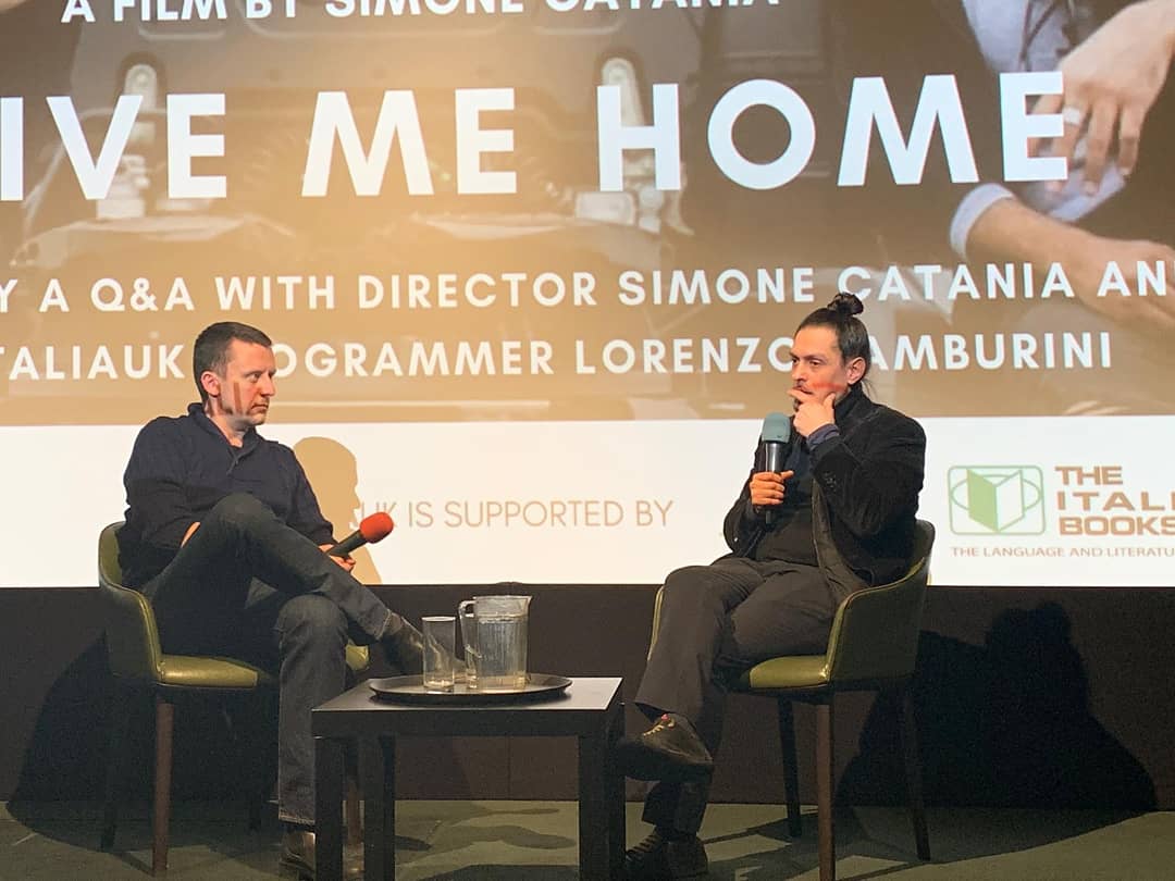 CinemaItaliaUK's tweet photo. Fragments of an amazing night at @RegentStCinema with #DriveMeHome and its Director #SimoneCatania. Thank you everyone! https://t.co/coaWVM1exg