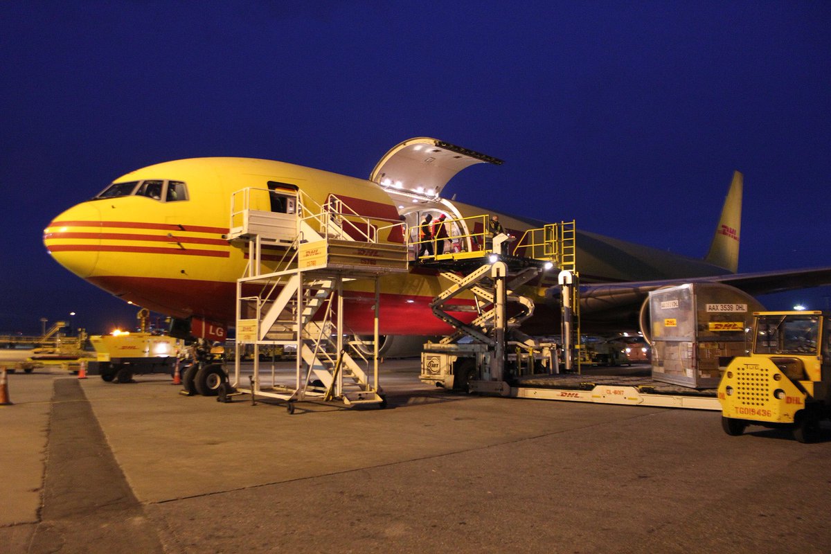 DHL: Delivering The World tweet media