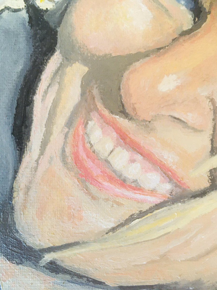 AyalaAroyo's tweet photo. Oil painting of one of my best friends here on this planet . I think it’s #finished. #portrait #painting #sketch #art #arte #organizedart #artist #realizem #arte #artist #painter #lefty #roadlesstraveled #roadlesstraveled #artwork #artgallery https://t.co/n8Ub2ak1Kz