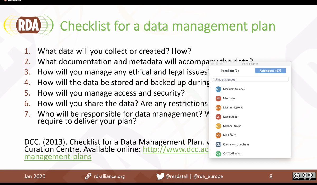 RDA Europe (@rda_europe) on Twitter photo Very positive comments and reactions to the #webinar held by Ana Slavec on research #datamanagement and resources to be used when preparing a #RDM plan in #engineering & #Renewable Materials <a href="/resdatall/">Research Data Alliance (RDA)</a> <a href="/materials_zone/">MaterialsZone</a>
Slides soon available here ➡️rd-alliance.org/webinar-resear… Very positive comments and reactions to the #webinar held by Ana Slavec on research #datamanagement and resources to be used when preparing a #RDM plan in #engineering & #Renewable Materials <a href="/resdatall/">Research Data Alliance (RDA)</a> <a href="/materials_zone/">MaterialsZone</a>
Slides soon available here ➡️rd-alliance.org/webinar-resear…