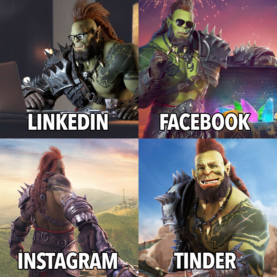 Raid Shadow Legends On Twitter The Many Social Media Faces Of Our Favorite Orc