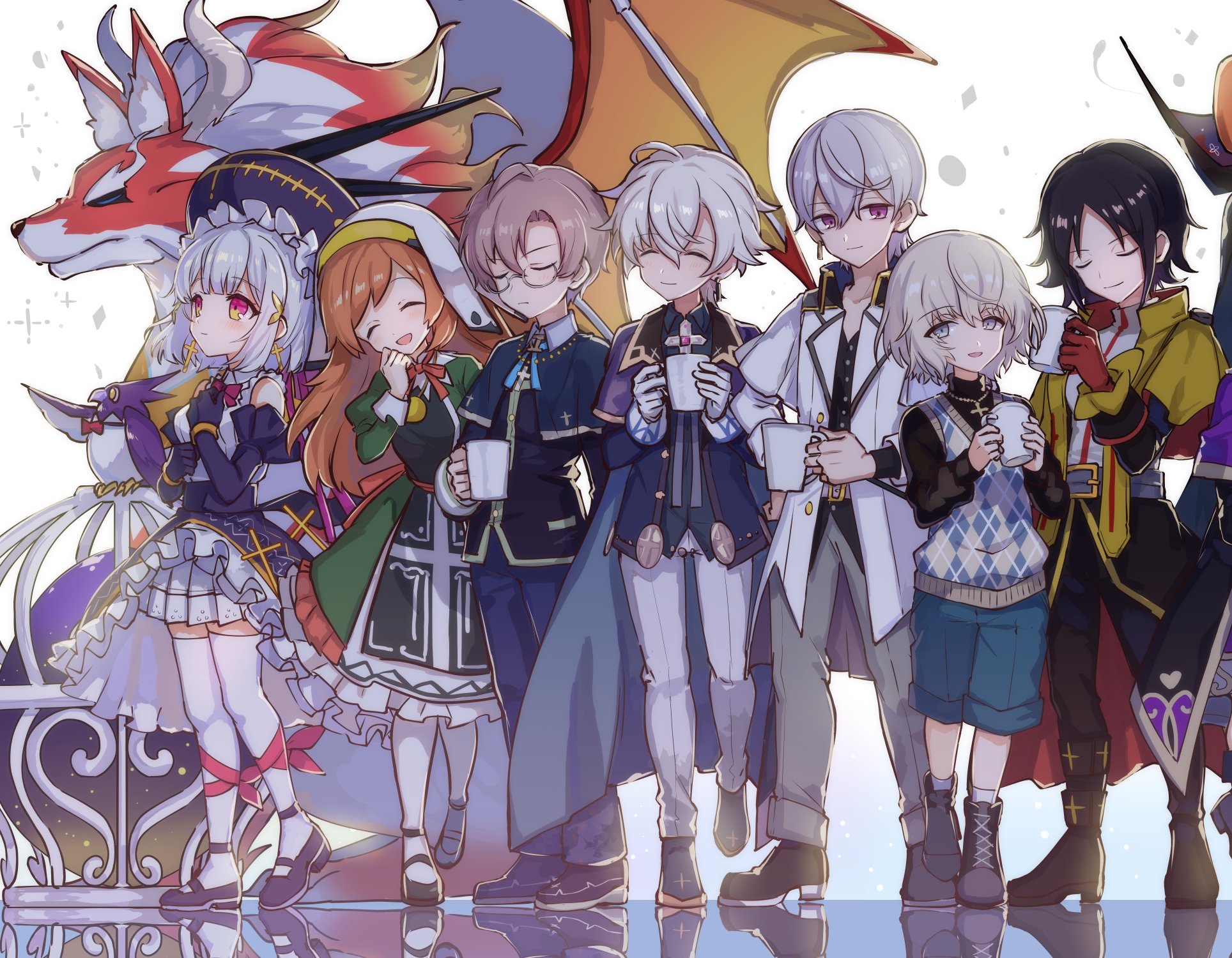 メルクストーリア あと おつかれ絵を分割したものもイラストレーターさんが用意してくださったので あわせてお届け です こちらは皆さんそれぞれの表情や仕草がよくわかります です メルスト メルクストーリア あと おつかれ絵を分割したものもイラストレーターさんが用意してくださったので あわせてお届け です こちらは皆さんそれぞれの表情や仕草がよくわかります です メルスト