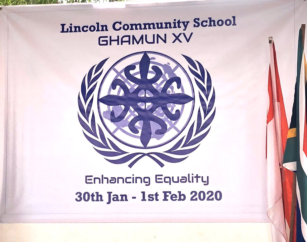 Luke_MacBride's tweet photo. GHAMUN @LCSGhana #edchat #MUN https://t.co/cyI1OXlgmC