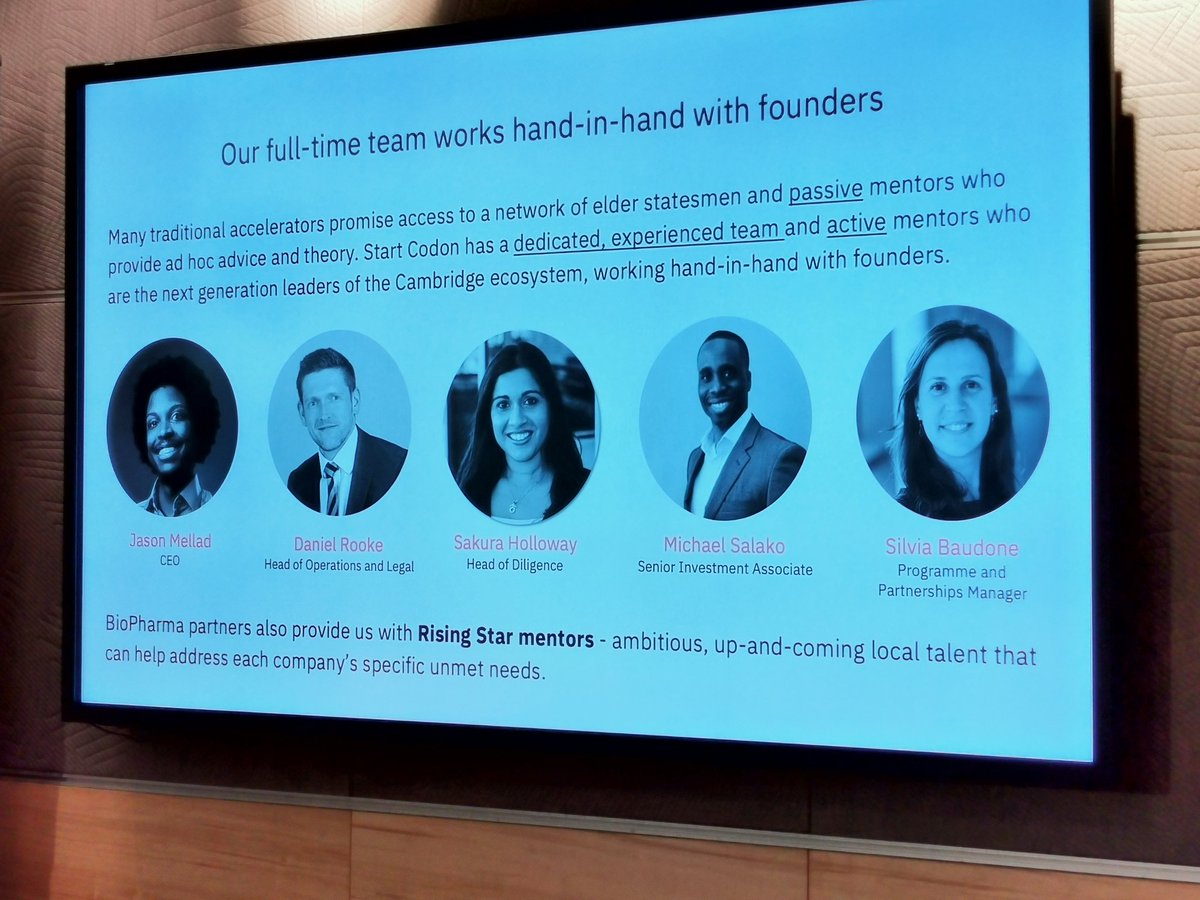 Jason Mellad presents the <a href="/StartCodon/">Start Codon</a> #lifescience #accelerator programme ahead of the kickoff of its first cohort of 5 companies 3 Feb at event with <a href="/WuXi_AppTec/">WuXi AppTec</a> #genetherapy #biologics #healthcare #biotech #medtech #startup <a href="/TheMilnerInst/">Milner Therapeutics Institute</a> <a href="/cic_vc/">Cambridge Innovation Capital</a> <a href="/BabrahamInst/">Babraham Institute</a> @opdacam