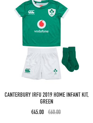 Fairgreenretail's tweet photo. Enjoy the 6 Nations Weekend in Style 💚

Ahead of this weekend Intersport Elverys (Mullingar) have further reduced their Ireland Rugby Jerseys. Kids from €24.99 and Adults from €34.99, amazing value. 

#ShouldertoShoulder https://t.co/v6GyXCG9wN