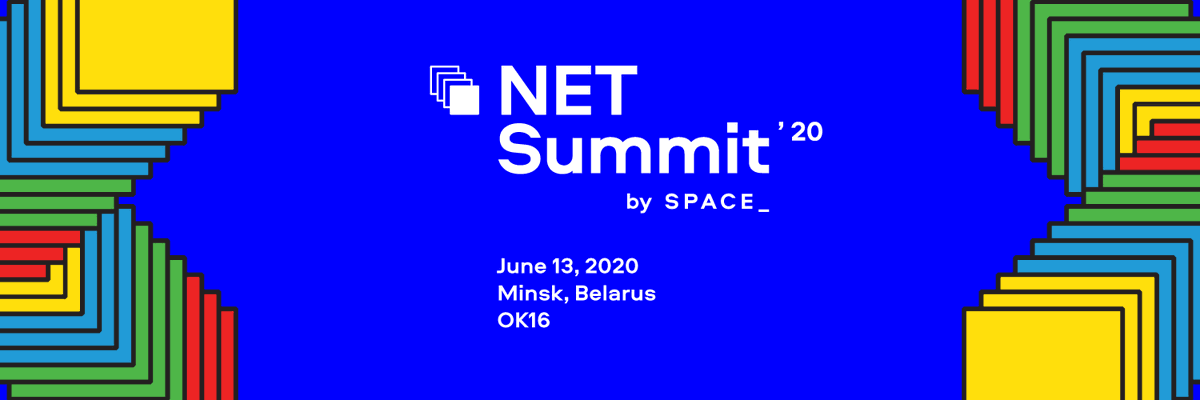 dotnetby's tweet image. How about .NET Summit 2020? On June, 13 we'll come back with our 4th conference dedicated to the variety of .NET platform technologies.
Grab your Early Bird ticket 🎫 (199 BYN) >> dotnetsummit.by
Save the date & join us! #dotnetby