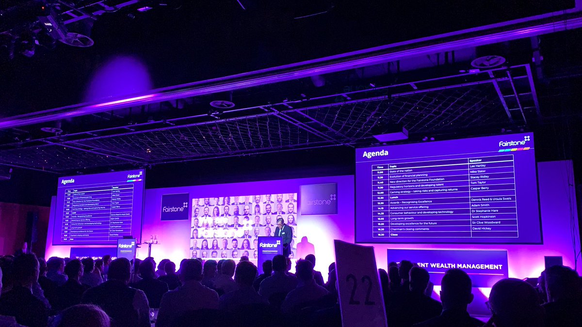 TheofficialDon's tweet image. John Duns kicking off the @FairstoneGroup 2020 annual conference