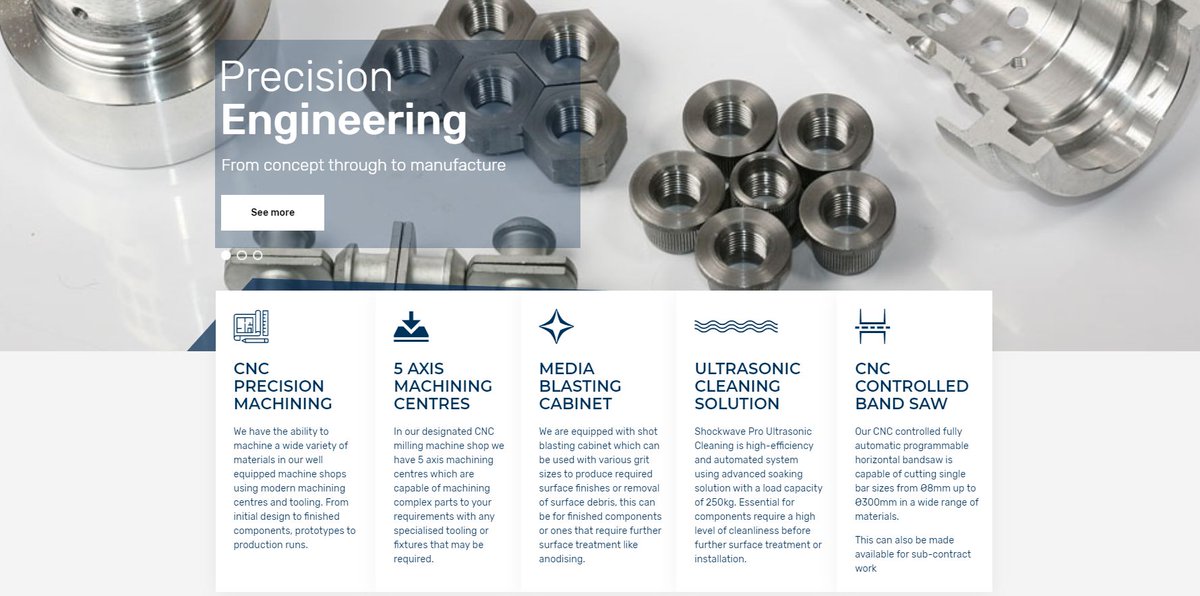Do you already know us? We #changed a lot!

We provide #CNC #milling &amp; #turning, #5axis, CNC Band Saw, Ultrasonic Cleaning and #shotblasting services.

Check our #new website: cam-machine.com