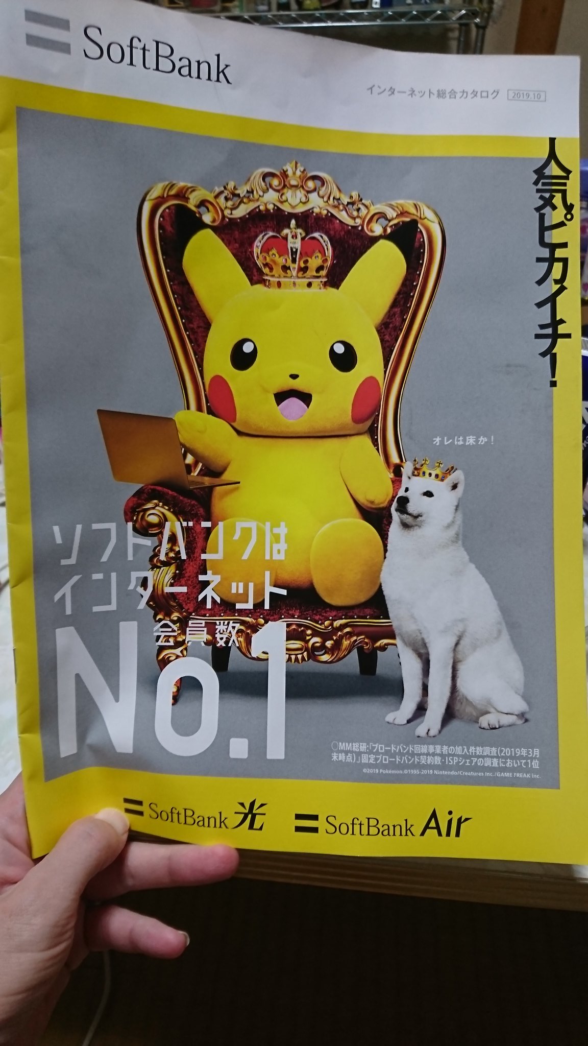 توییتر みゅぅ در توییتر ソフトバンク でも 変えるわけでもないんやけど あまりのかわいさ に 連れて帰ってきちゃいました ピカチュウ ソフトバンク ピカチュウ T Co Qj0qc7sbb6