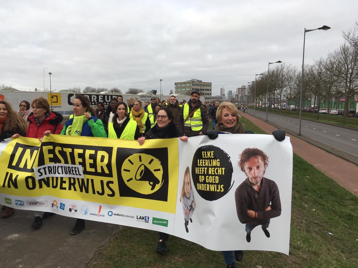 CCrien's tweet image. #wijonderweis #onderwijsstaking #