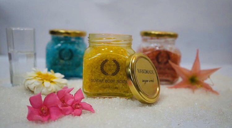 LabScrub's tweet image. Scrublab’s sugar scrub come in many exciting varieties for different skin types🤩