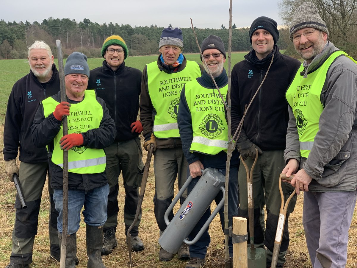 NTClumberPark's tweet photo. We’re welcoming community groups from across the county to help plant 500 trees, including oak, sweet chestnut, Scots pine and silver birch 🌲🌳Planting new trees helps Clumber’s conservation journey, by creating new habitats for wildlife &amp; restoring the historic parkland. https://t.co/5DG5Bbbyue