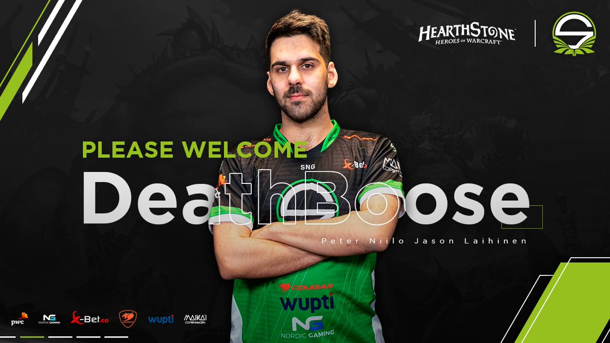 Please welcome <a href="/DeathBoose/">Peter Laihinen</a> who is joining our Hearthstone roster!

Read: move.gg/sngdeathboose

#SNGARMY
