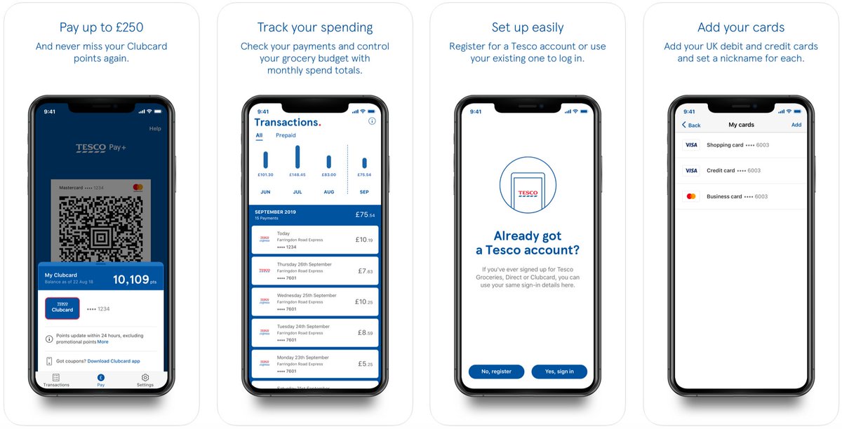 TescoPayPlus's tweet photo. We’re on a mission to help you manage your money better! Check out the latest version of Tesco Pay+ with the monthly spend chart now showing your last 24 months history. https://t.co/69eSZ0yEvE