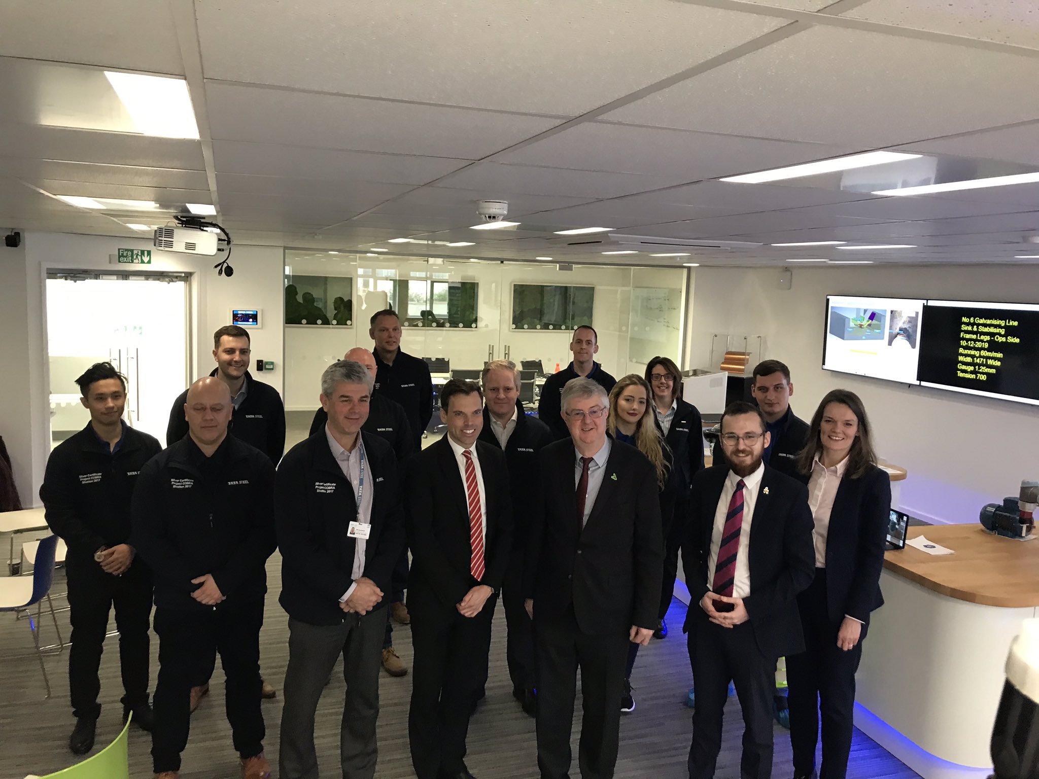 Tata Steel UK on Twitter "It was a whistlestop visit by