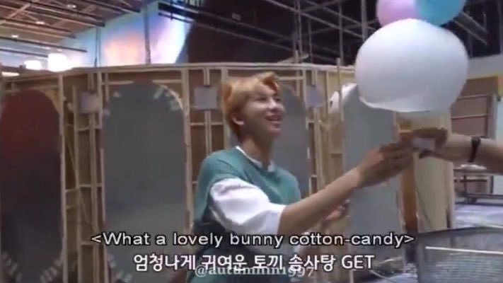 first, cotton candy