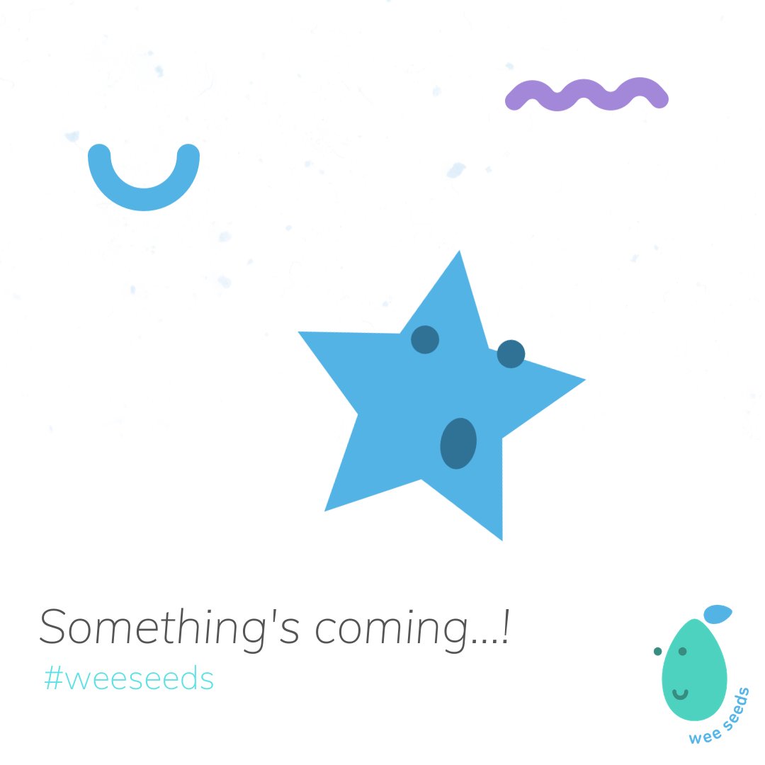 We're about to make an announcement tomorrow... stay tuned for something new sprouting here at Wee Seeds! 🌱 🌸