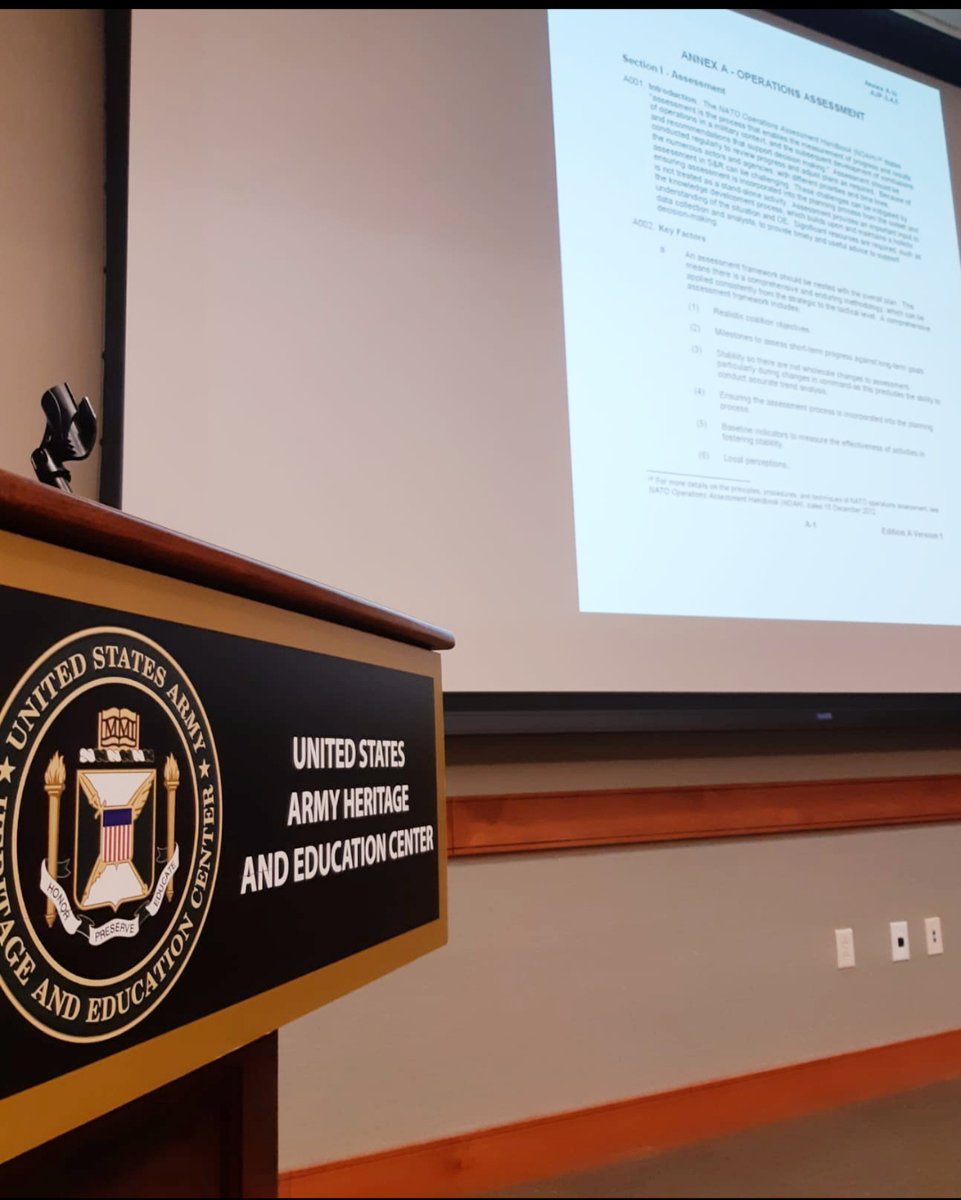 NSPCOE's tweet photo. #NSPCOE is part of the writing team in @USArmy #heritage and #education center to assist the @PKSOI1 (#Peacekeeping and #StabilityOperations Institute)with a review and update of publication AJP-3.4.5-Allied Joint Publication- #MilitarySupport to #Stabilization & #Reconstruction https://t.co/TmXyAgR6uj