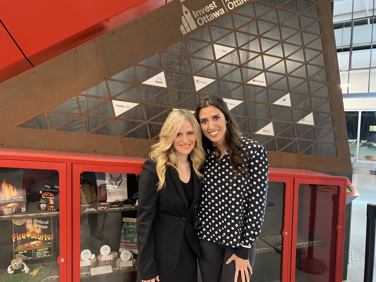 sshorey's tweet image. Exciting things are happening at ⁦@Invest_Ottawa⁩  and ⁦@Bayview_Yards⁩ this morning! We are thrilled to welcome ⁦@thejasminrose⁩  ⁦@CTVOttMornLive⁩ to our entrepreneurship hub today! Join us at 7:20am for our first segment in the #IOAccelerator!