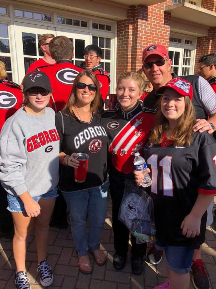 I love being a #girldad Thanks @elleduncanESPN for your inspiration. We miss you in the ATL. Go dawgs!