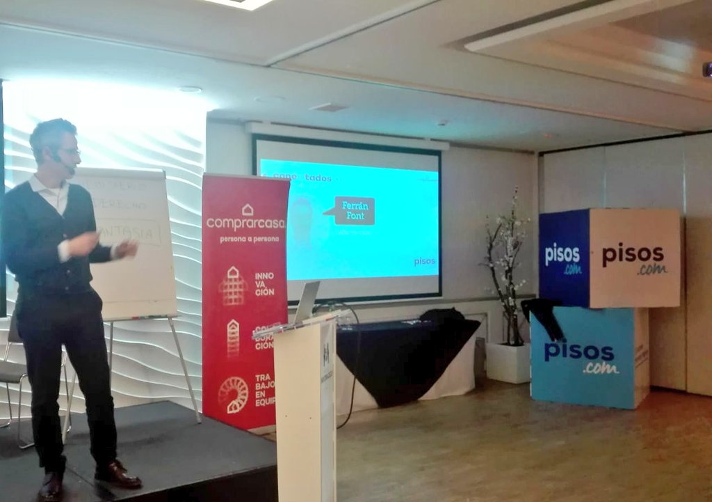 pisoscom's tweet photo. Hoy hemos participado en el #Conecctados de @comprarcc en Madrid. Nuestro director de Estudios, @FerranFont, ha presentado el #InformePisos "Cómo hemos cambiado... de vivienda" que enseña las variaciones a la hora de buscar vivienda entre 'milenials' y sus padres. https://t.co/nqaNfiHWGr