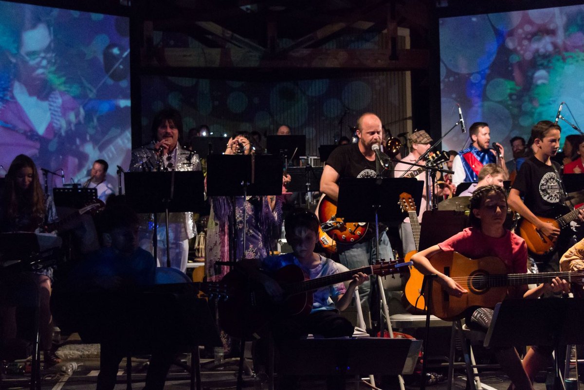 #TBT to 5.3.2018! We had the @Sacrprepmusic perform for The Beatles, " Sgt. Pepper's Lonely Hearts club Band" &amp; "Revolver" in their entirety! 😎💖⁠ #QuarryPark #RocklinQuarryPark