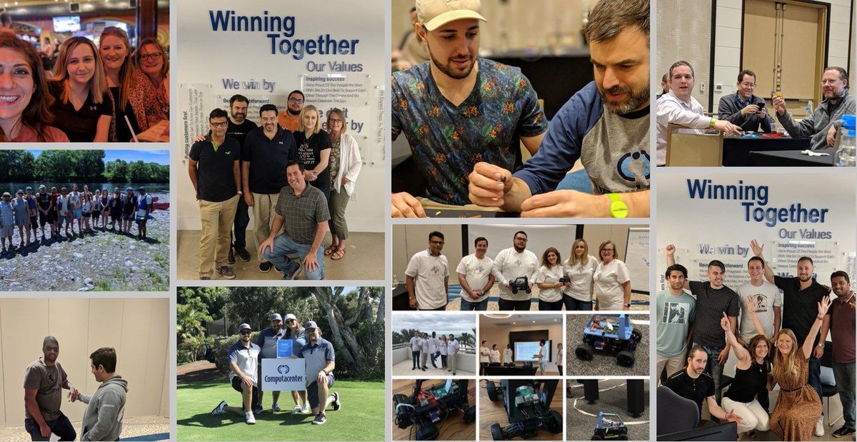 rbocchinfuso's tweet photo. Live rehearsal complete, it's almost go time! #CCGKO2020 #Manchester #ComputacenterUS #SharkTank #DigitalInnovation
To the #DigitalInnovation team, thank you! Always be happy, hungry, humble & honest, & continue to shepherd our culture; it's what matters most! #WinningTogether https://t.co/0CBz4IsWNb