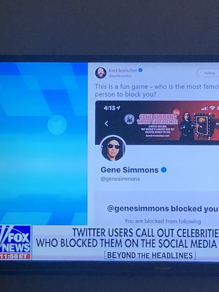 shane46168's tweet photo. @bertkreischer you are on FoxNews. #blocked #seeyouinIndy https://t.co/e88tb00t3O