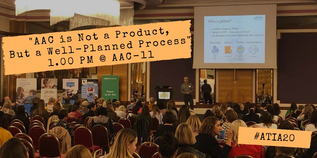 jabblacom's tweet image. Don’t miss out on our #AAC implementation presentation “AAC is Not a Product, But a Well-Planned Process“. You can check it out on 30th of January at 1.00 PM in AAC-11 #ATIA