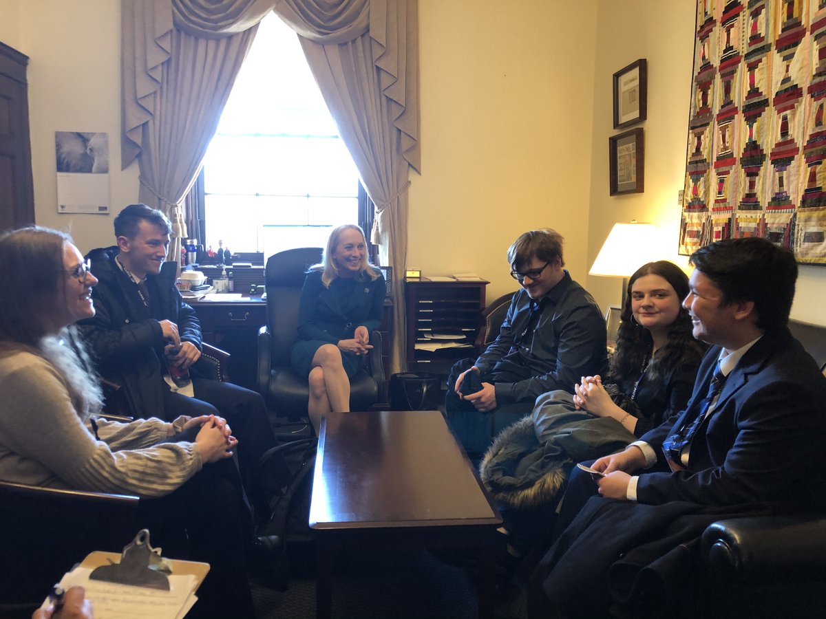 Chi_Activities_'s tweet photo. Chichester Close Up students were hosted by Sen Casey and Sen Toomey’s staffers.  Congresswoman Scanlon @RepMGS personally engaged our students.  Sen Casey granted our students access to see the impeachment trial, Chief Justice, presidential candidates and senators in action! https://t.co/aduJGucx1J