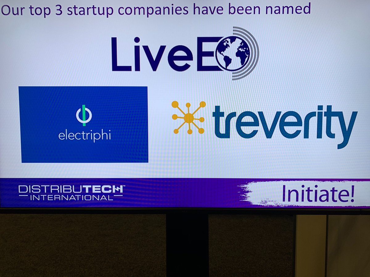 Treverity's tweet photo. We're proud to announce that we are one of three companies announced as winners of the 2020 Initiate! Program.  We had a chance to pitch our solutions, and we're excited to see that they resonate in the #utility community! https://t.co/39j9a6qkCw