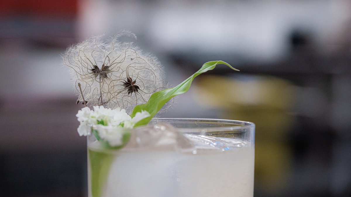 Using what grows around us to create stunning garnish and #sustainable cocktails is so easy!
Here were using ”Old Man's Beard” for a client tasting with our friends <a href="/rocketfoodltd/">ROCKET FOOD</a> 
foraged in the English forest a few month back and left to dry.