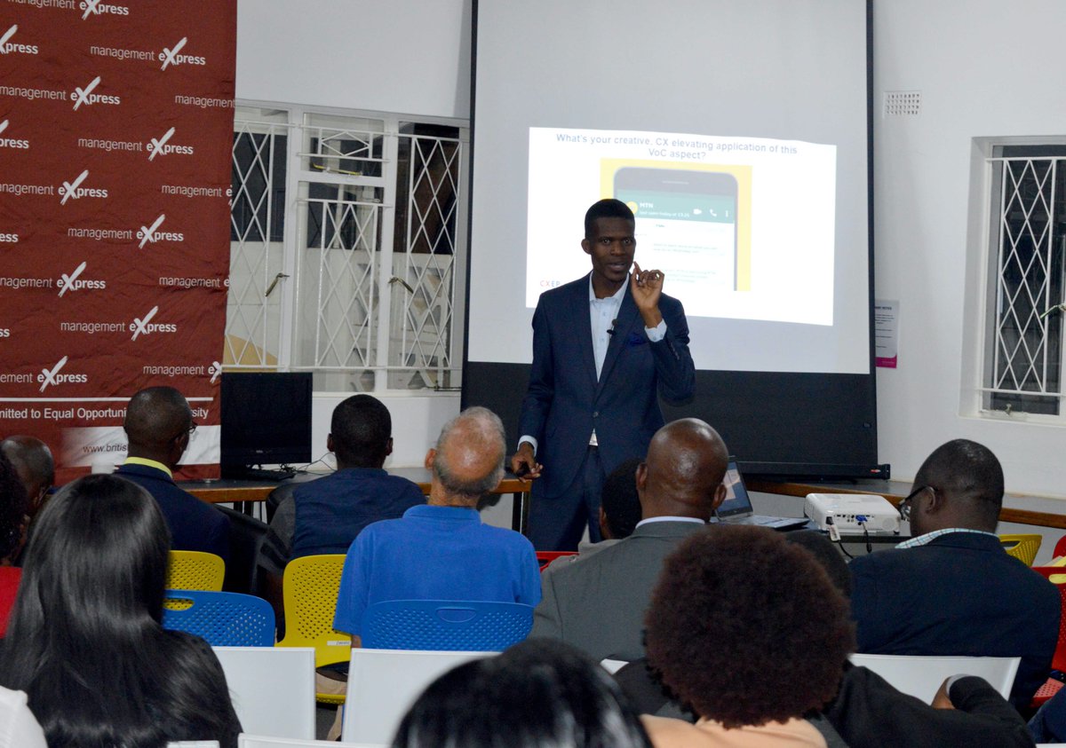 zwBritish's tweet photo. Happening right now is the Management Express Business Forum with Terence Muringisi speaking on how customer experience can help your business grow.
"When you want to capitalise on the customer, you focus on what they like the most."
#MExForum https://t.co/YjbO3ux9Oo