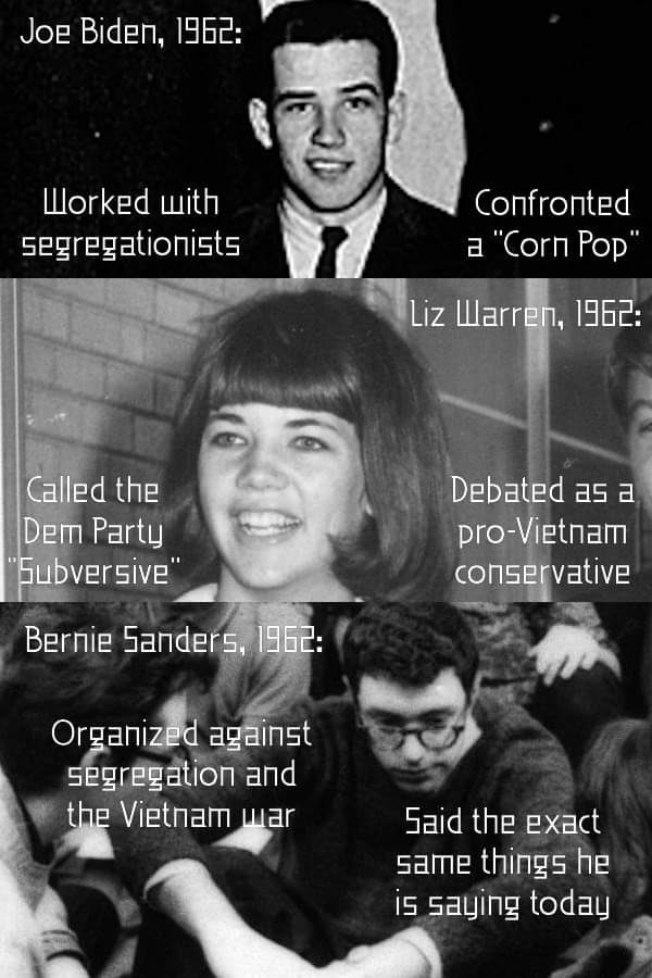 RobinDuehring's tweet photo. @shaunking @JoeBiden To quote the folks in the first clip Joe Biden's campaign is "Dead Meat". Now we now have 2 Presidential candidates who have claimed identities &amp; actions they don't really have for political &amp; personal gain. Posers &amp; Frauds. That's why #ImBackingBernie #NotMeUs https://t.co/paXdIp8nLt