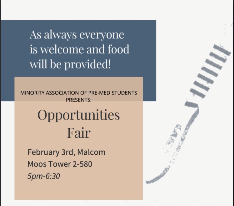 UmnMaps's tweet image. Join MAPS as we introduces different opportunities/experience during this interactive, student oriented event. We will be welcoming various organizations to come and
introduce their programs!