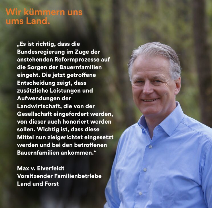 FWendenburg's tweet photo. #Bauernmilliarde zeigt, dass die Gesellschaft die Leistungen und Veränderungen, die sie von der #Landwirtschaft einfordert, auch honoriert. @JuliaKloeckner @SvenjaSchulze68 @bmel https://t.co/BS17XsdWIU