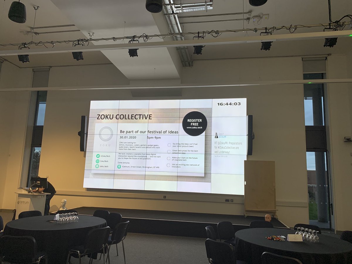 Clare_Phiz's tweet photo. Excited to be at Zoku event tonight https://t.co/P0EWhkFEI0