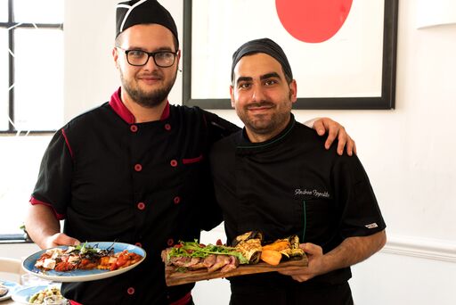 The men behind the scenes delivering the goods!